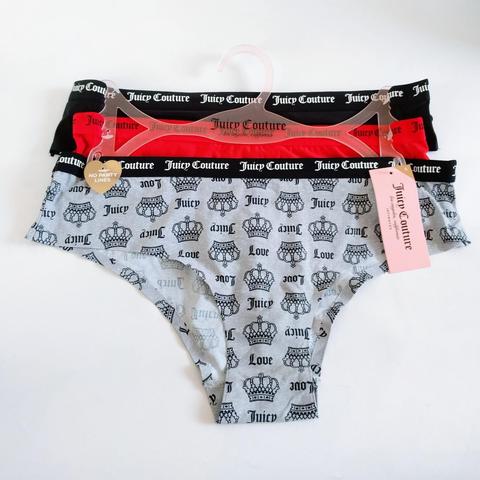 Brand new with tags 7 pack juicy couture thongs size - Depop