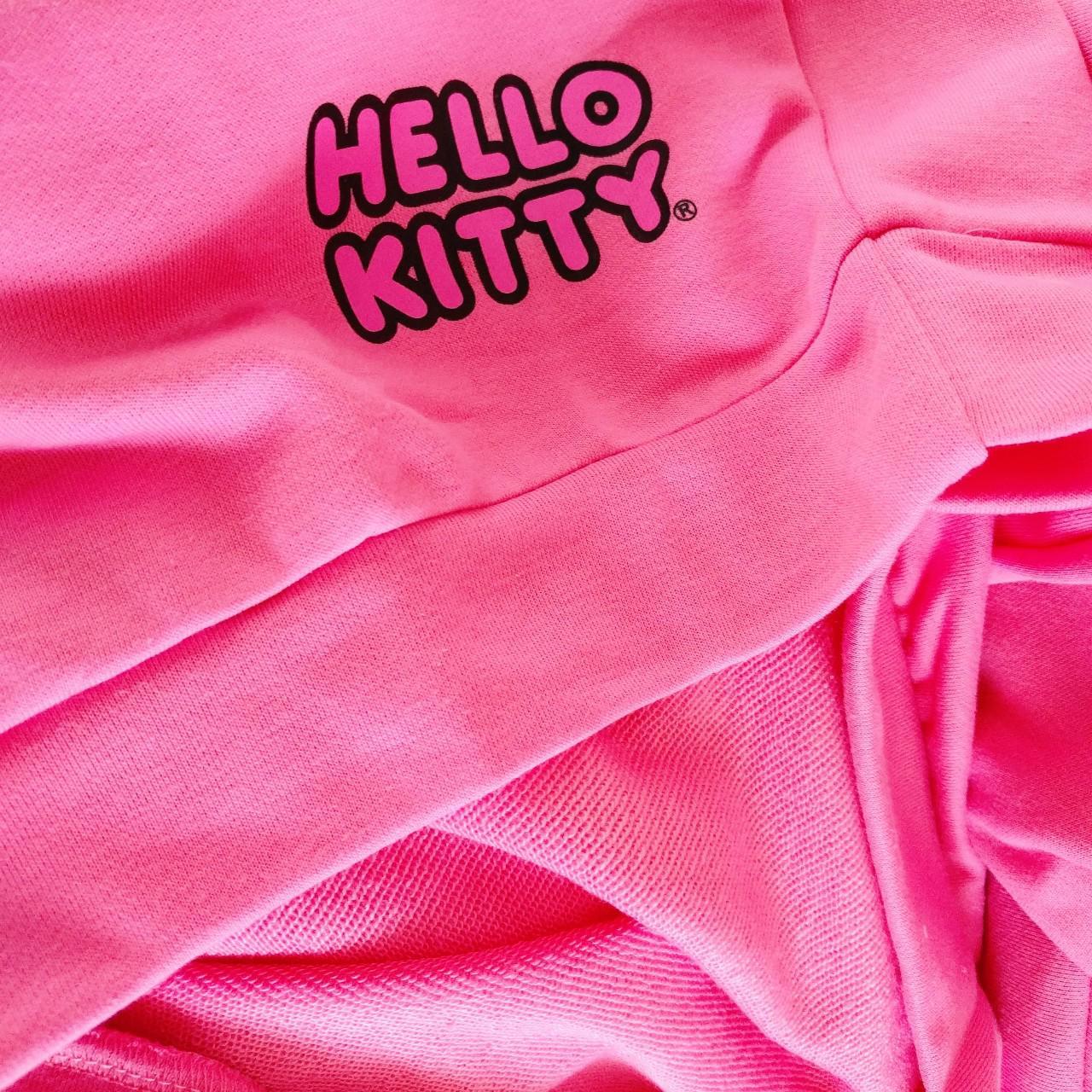 hello kitty x shein pink logo palazzo pants size small