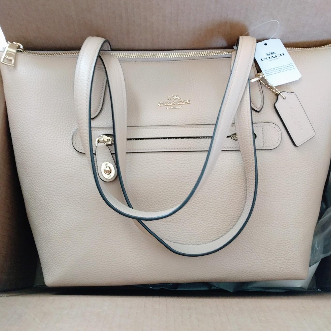 Coach pebble leather taylor on sale tote