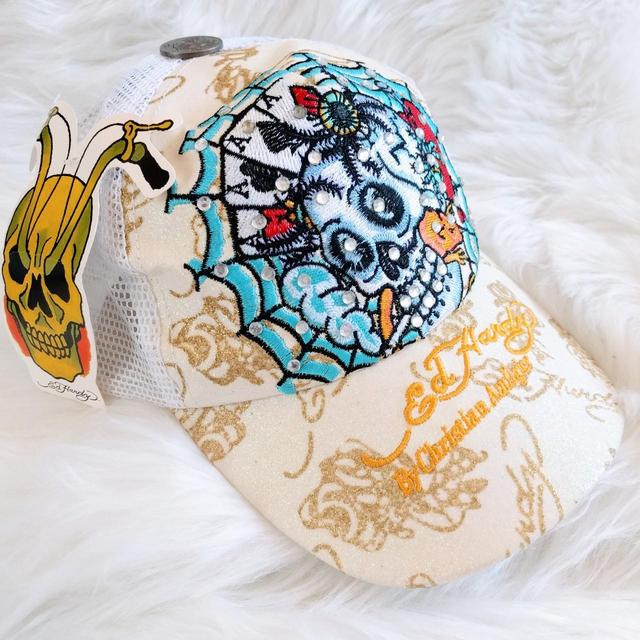 New with tags. Ed Hardy Vintage Skull & Cheery - Depop
