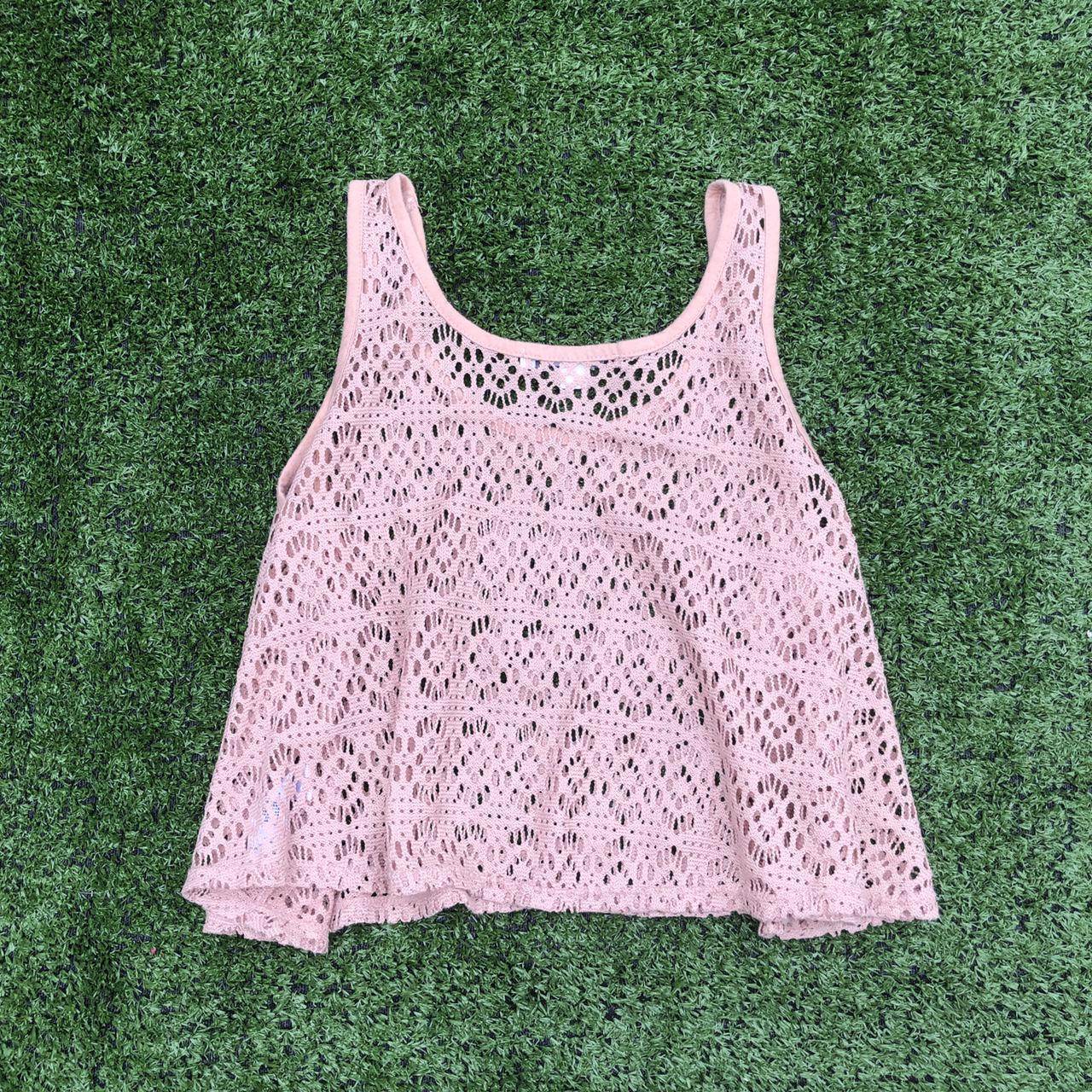 Knitted tank top / crop top perfect for summer, you... Depop