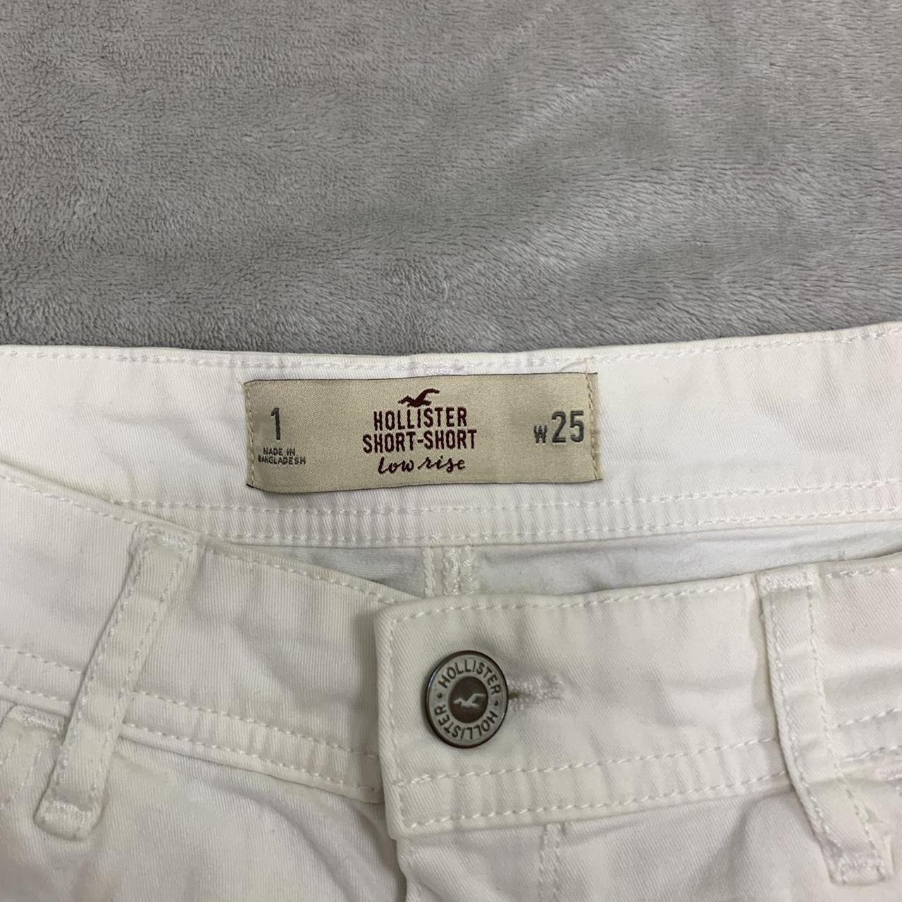 Hollister Co. Women's White Shorts | Depop