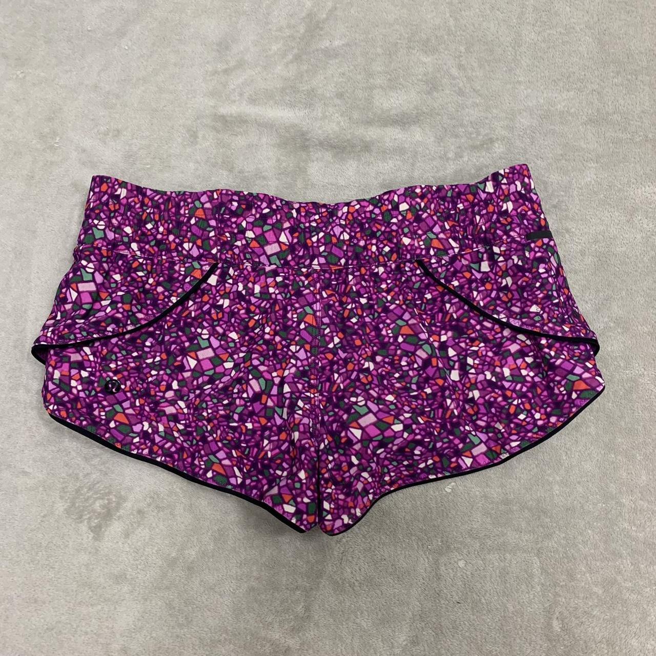 Lululemon speedy low rise running shorts Size:... - Depop