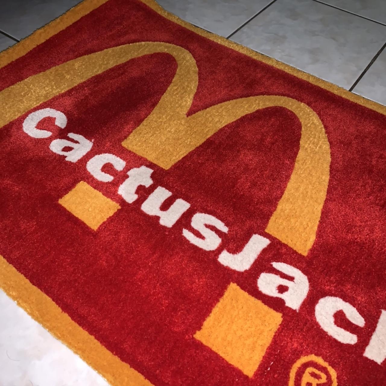 cactus jack mcdonalds rug