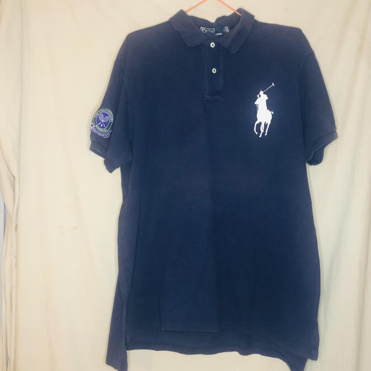 Polo Ralph Lauren Men's Navy Polo-shirts | Depop