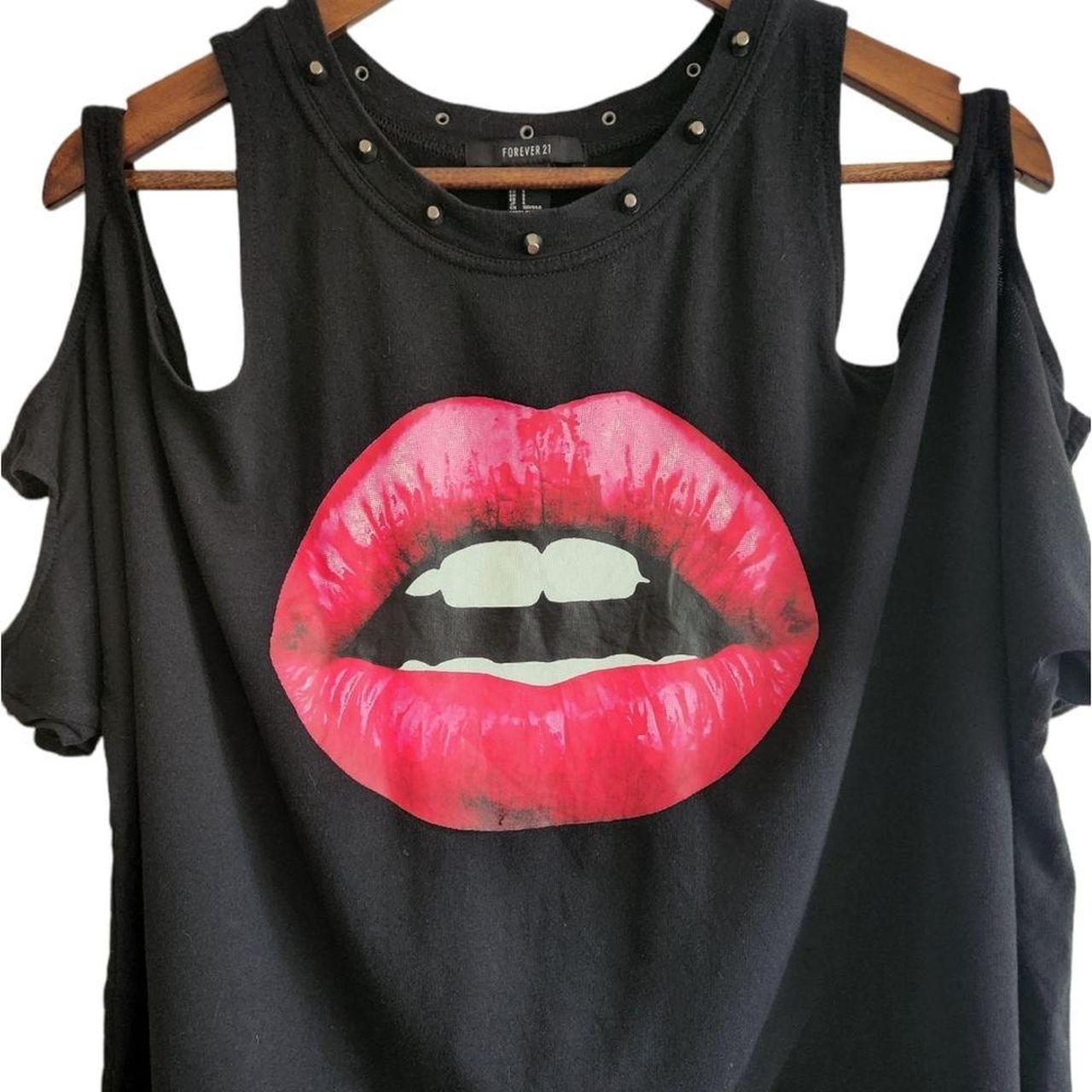 lips shirt forever 21