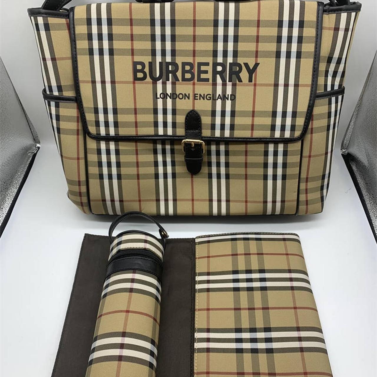 バッグ BURBERRY LONDON diaper bag Burberry diaper bag/ mommy tote #burberry | Depop