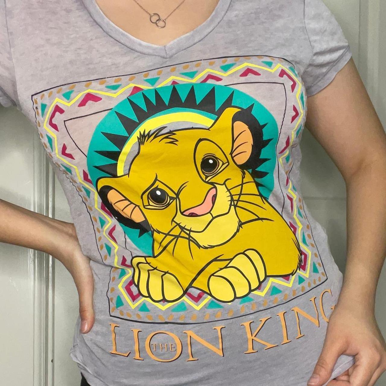 yellow lion king shirt