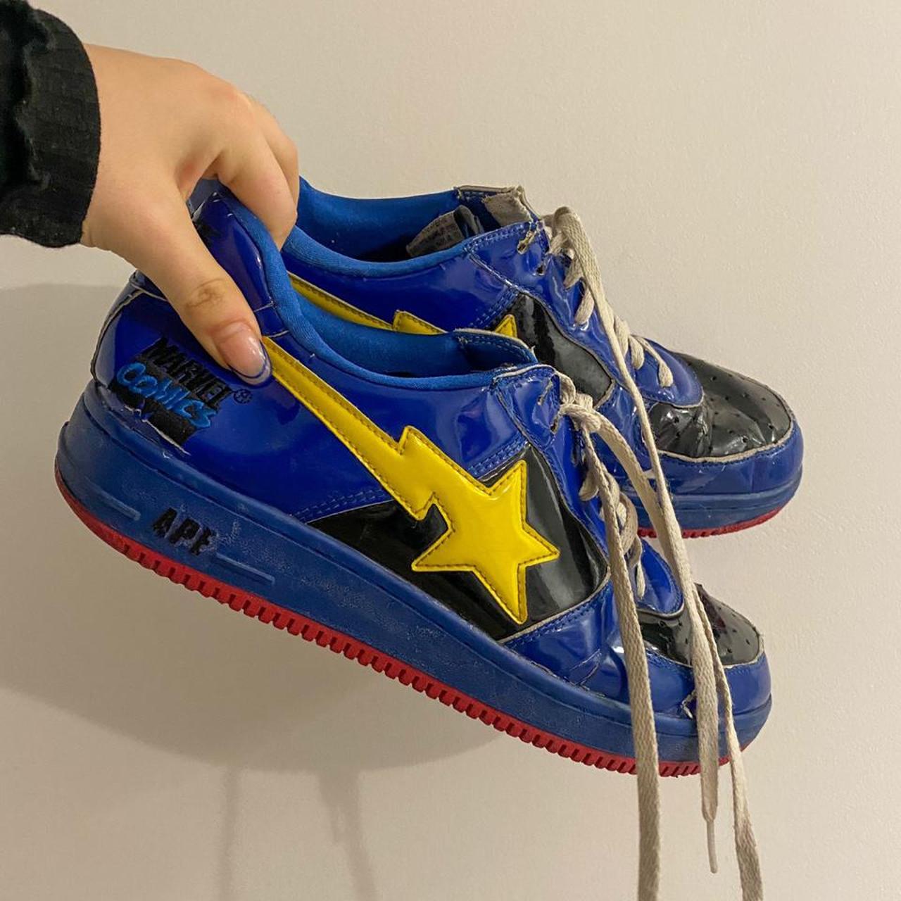bapesta x marvel