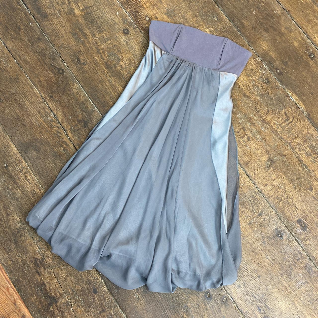 Vintage y2k de toi silver babydoll dress.... Depop