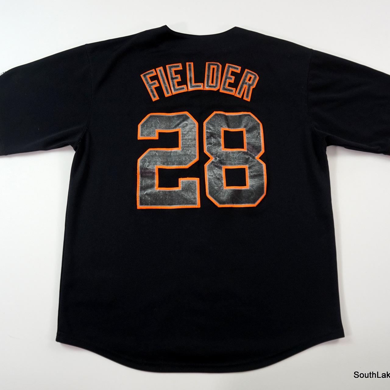 Detroit Tigers #28 Prince Fielder jersey Auto