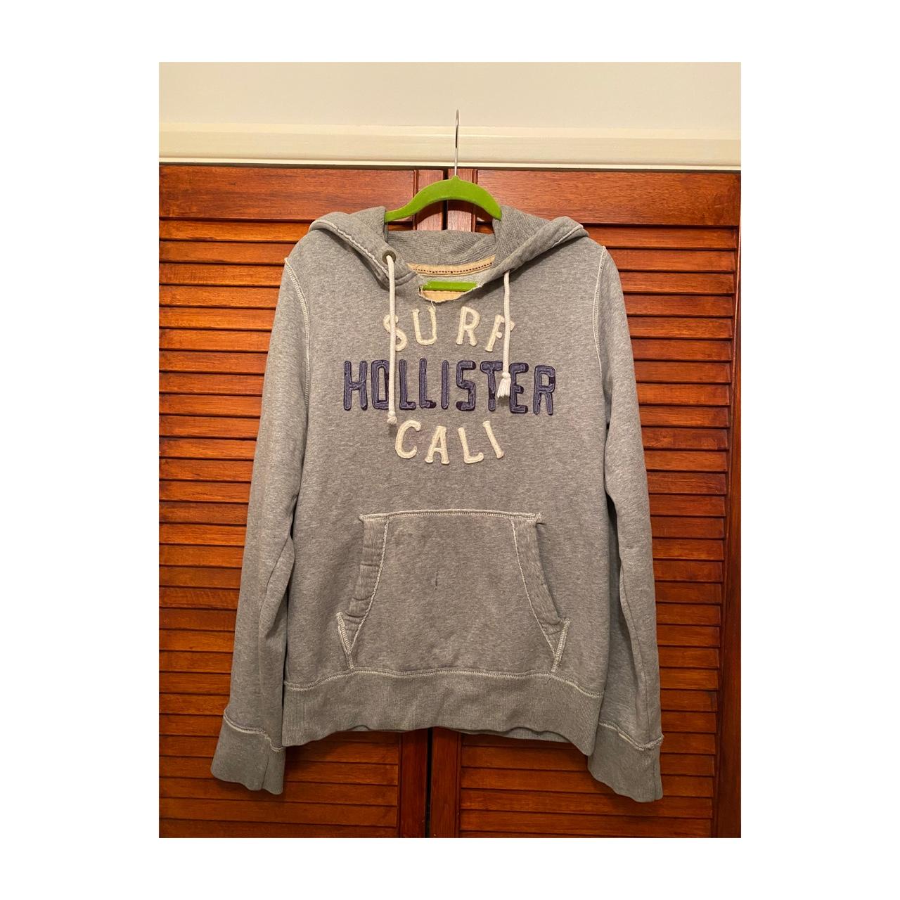 Hollister Surf Co. Cali Women's Size Medium Grey Hoodie Sweatshirt –  Uplifting Style