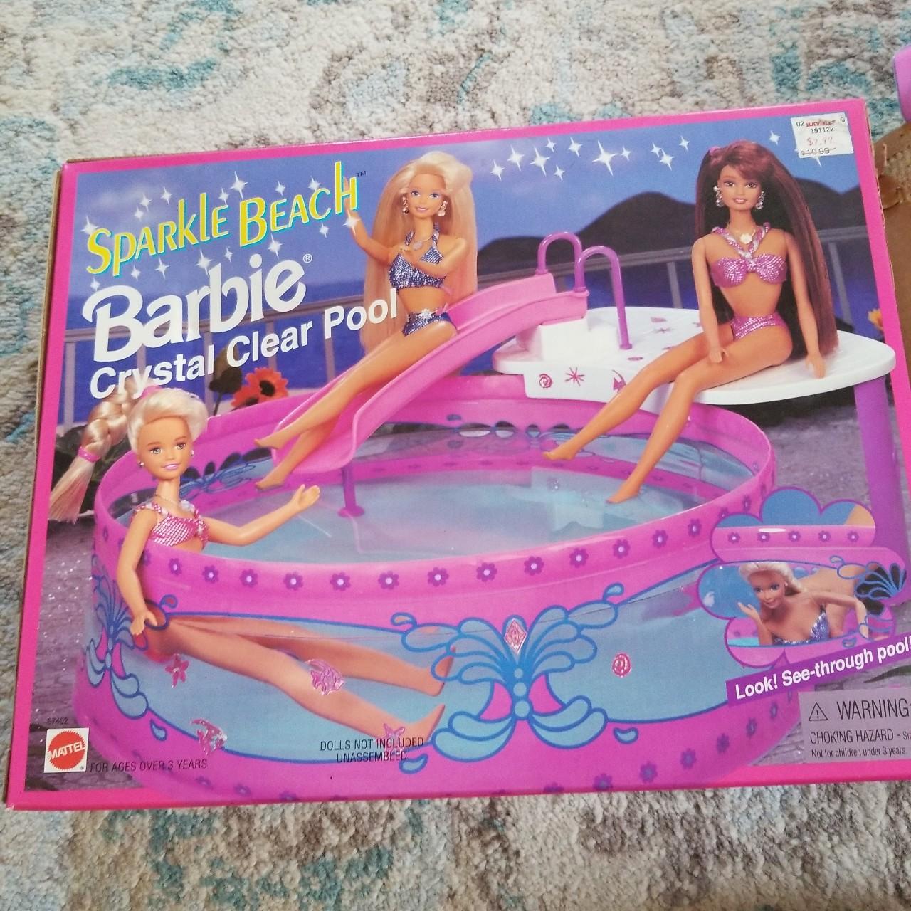 90s barbie swimming pool