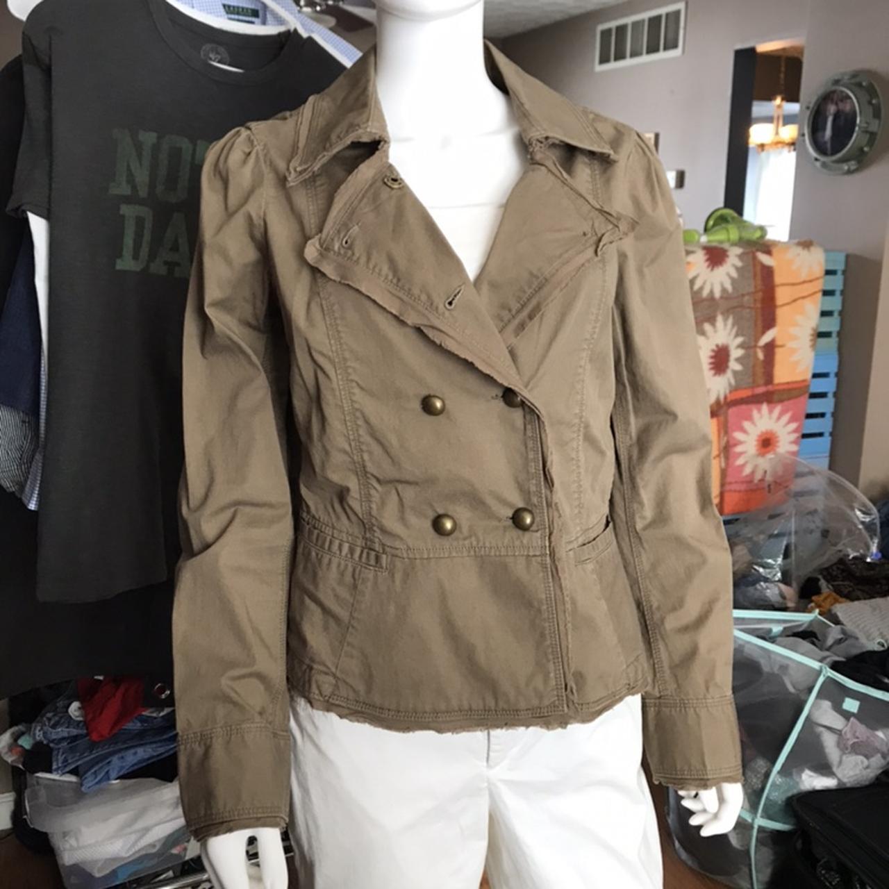 Tan on sale cargo jacket