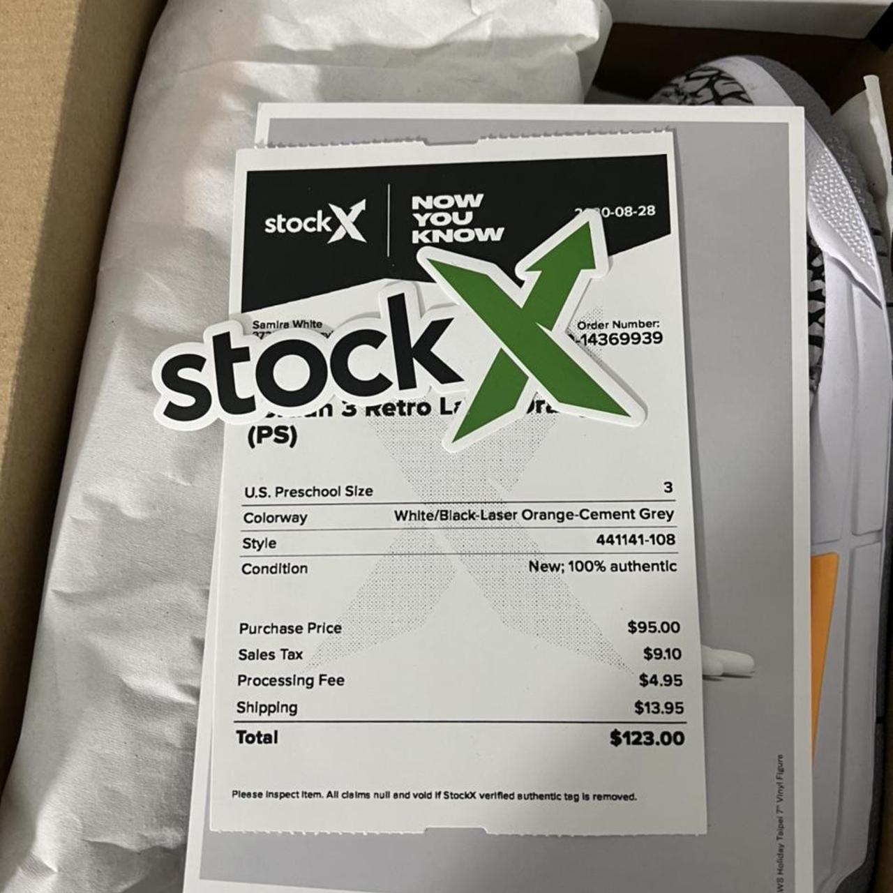 laser orange 3s mens