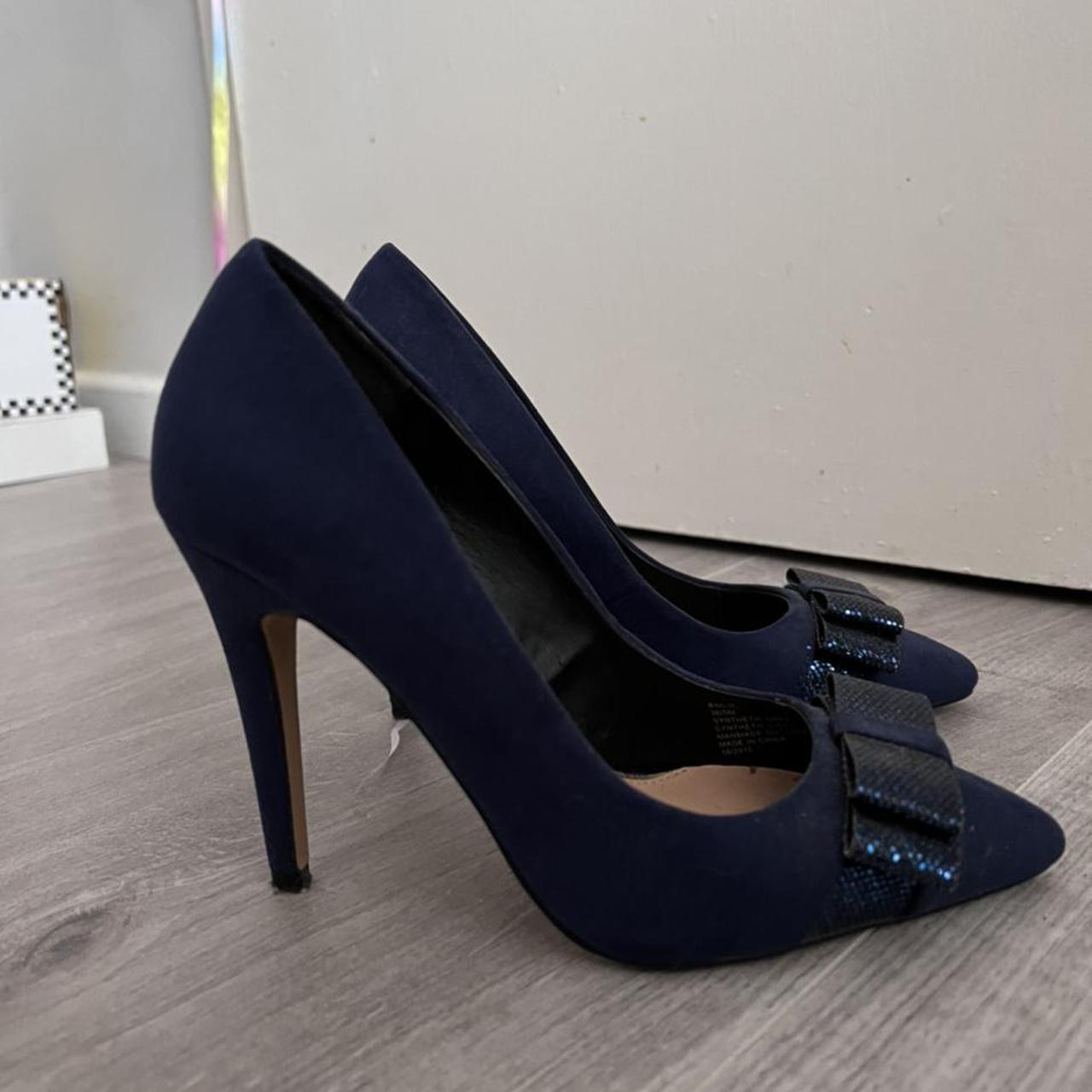 Navy court shoes on sale dune