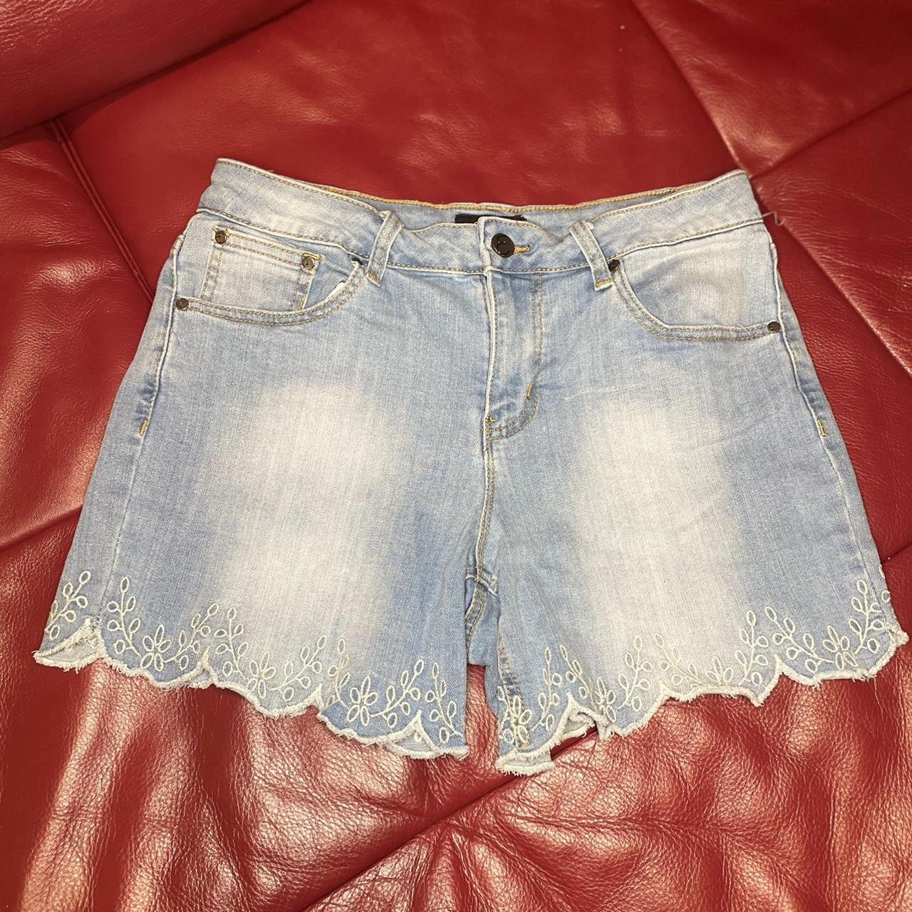 Product Image 1 - High rise jean shorts 💙❤️🌟
.
Size