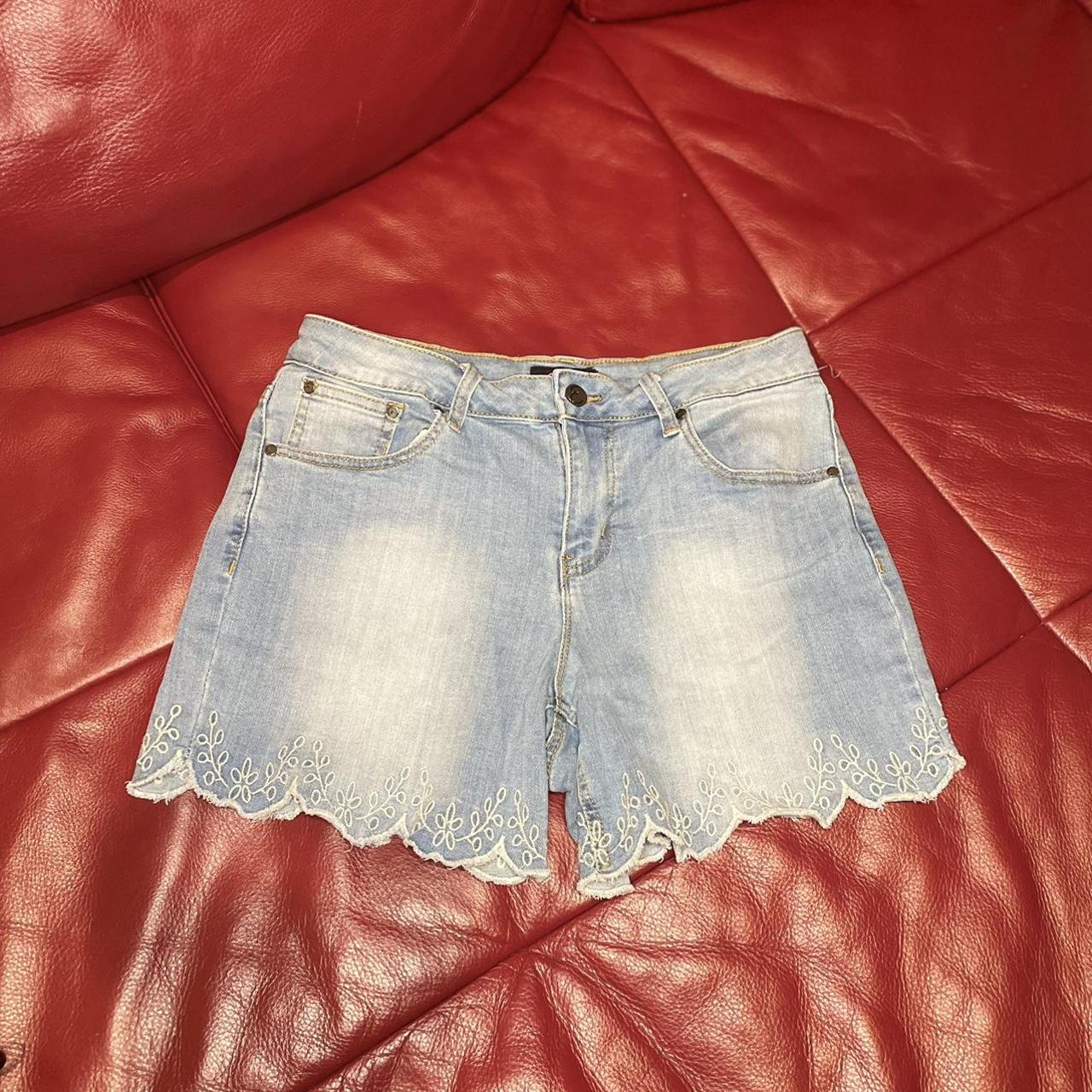 Product Image 3 - High rise jean shorts 💙❤️🌟
.
Size