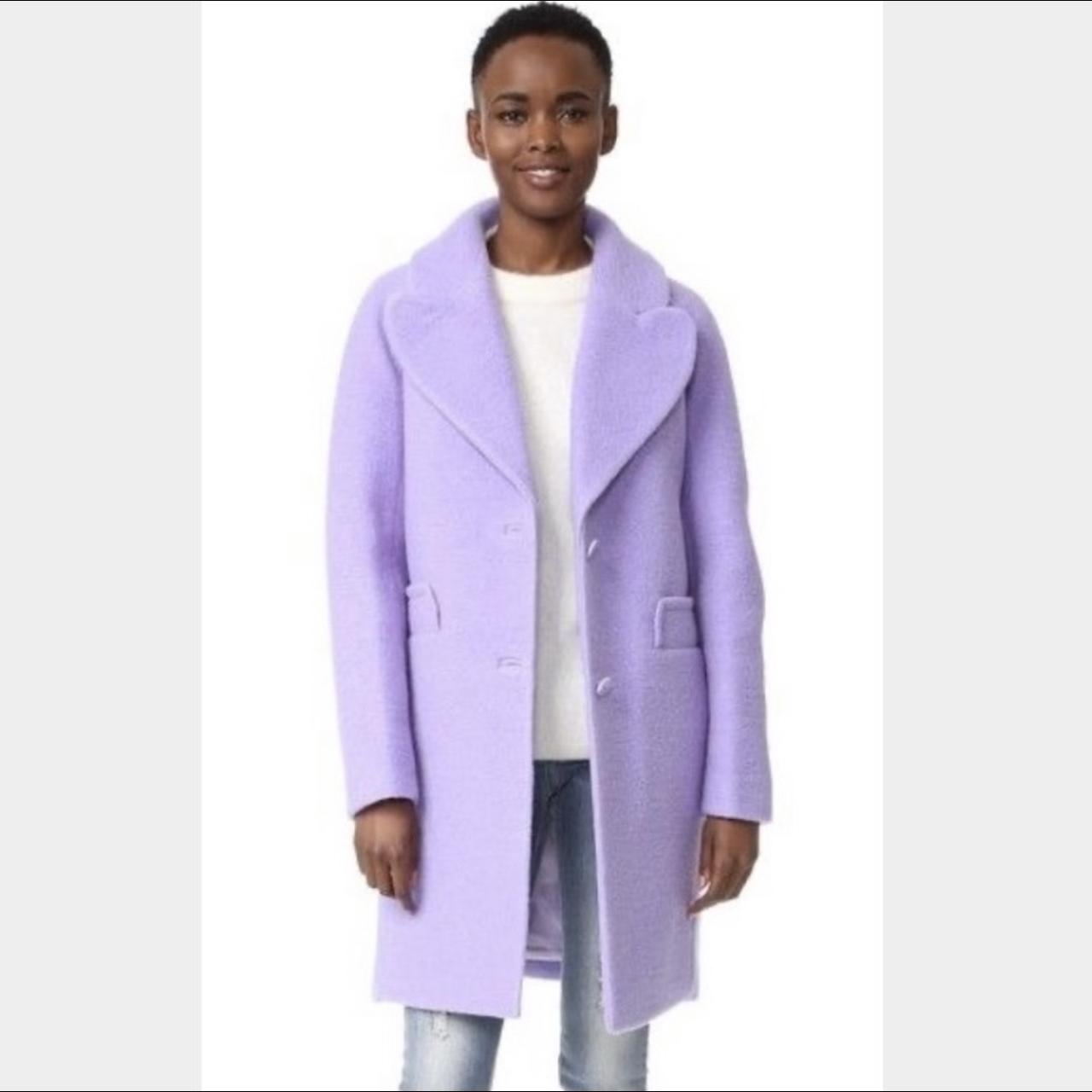 Pastel purple cheap coat