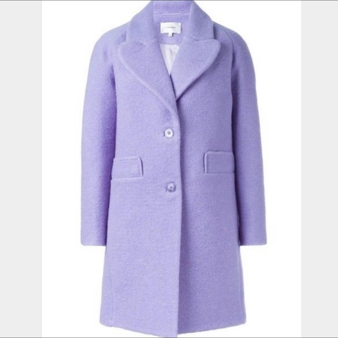 This is a CARVEN purple wool coat. Only wore once. | Depop