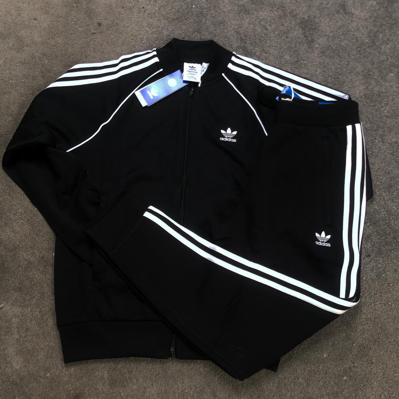 Adidas Originals Men's Black Jumper | Depop