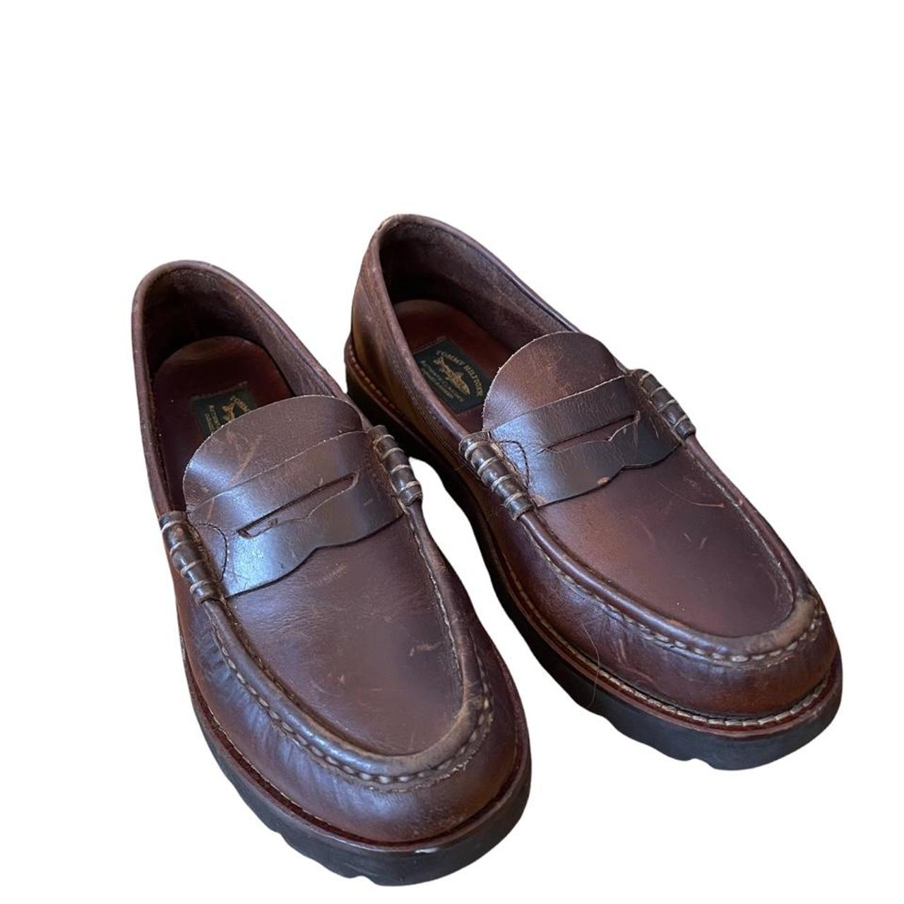 retro penny loafers