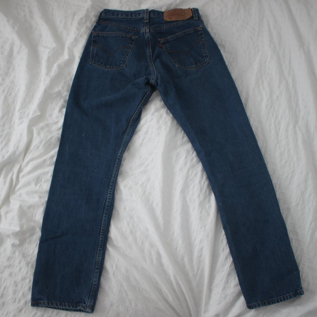 Levi's straight leg mom jeans. Waist: 29 in Length:... - Depop