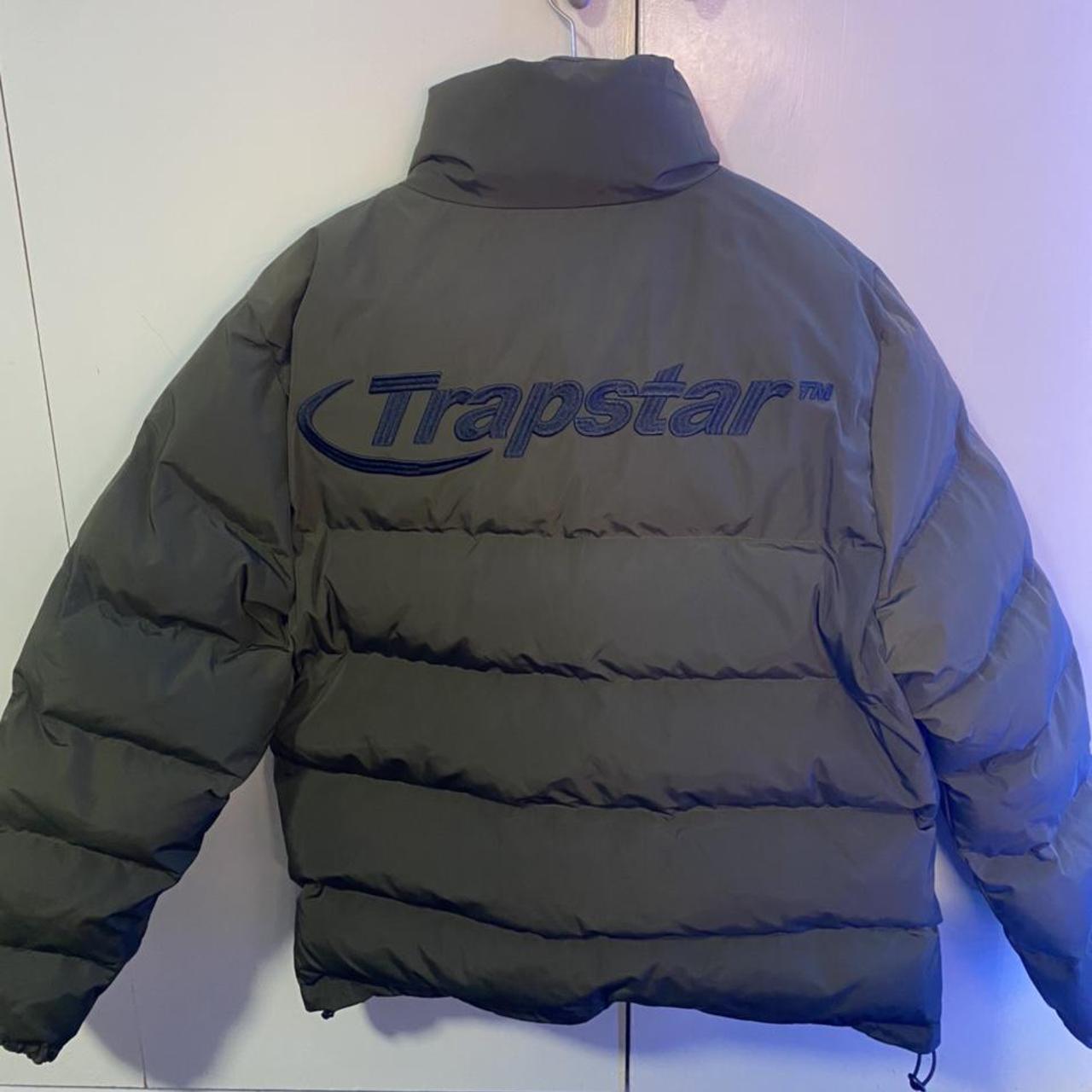 Trapstar olive green hyperdrive puffer jacket Men’s... Depop