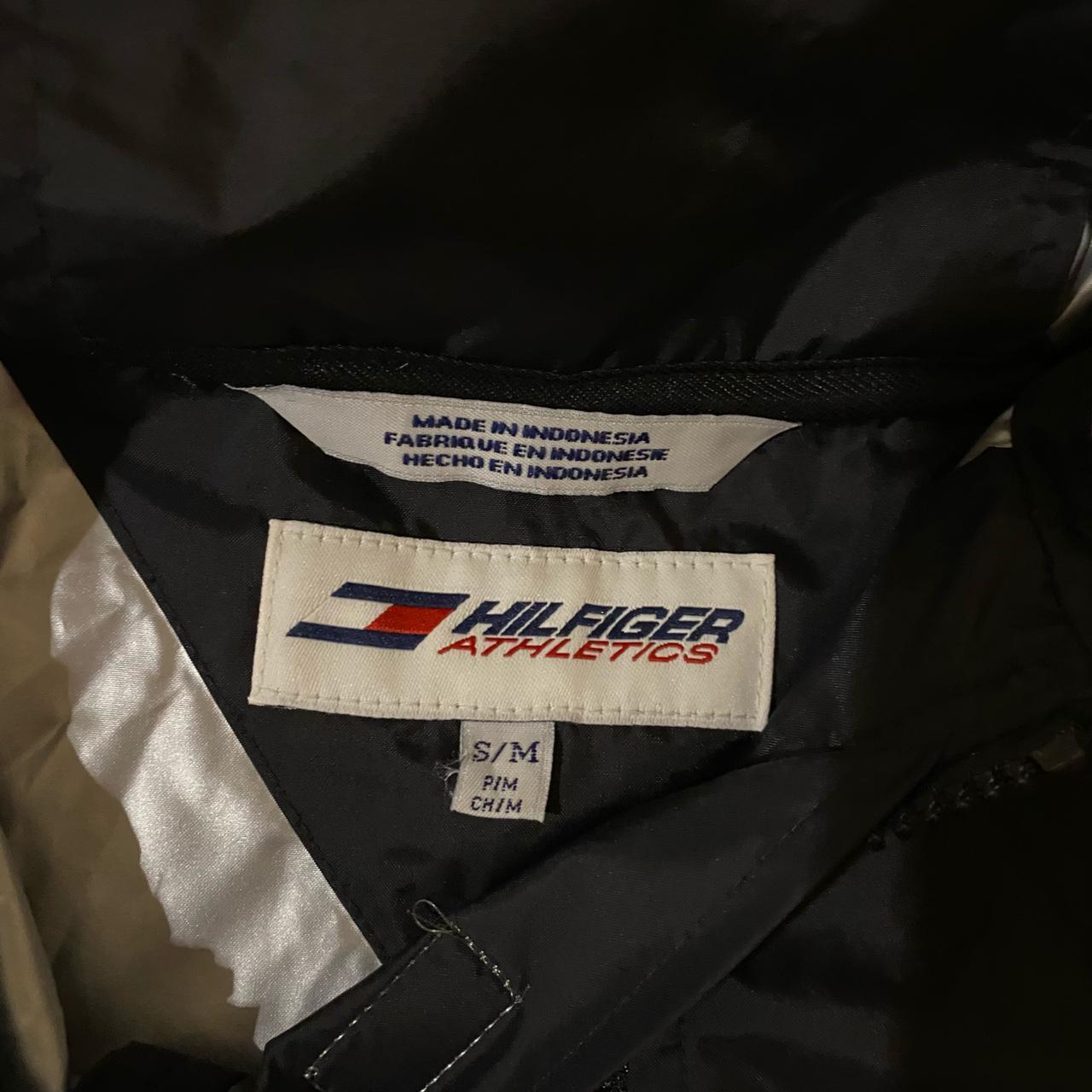 Tommy Hilfiger Men's Black and Silver Coat (2)