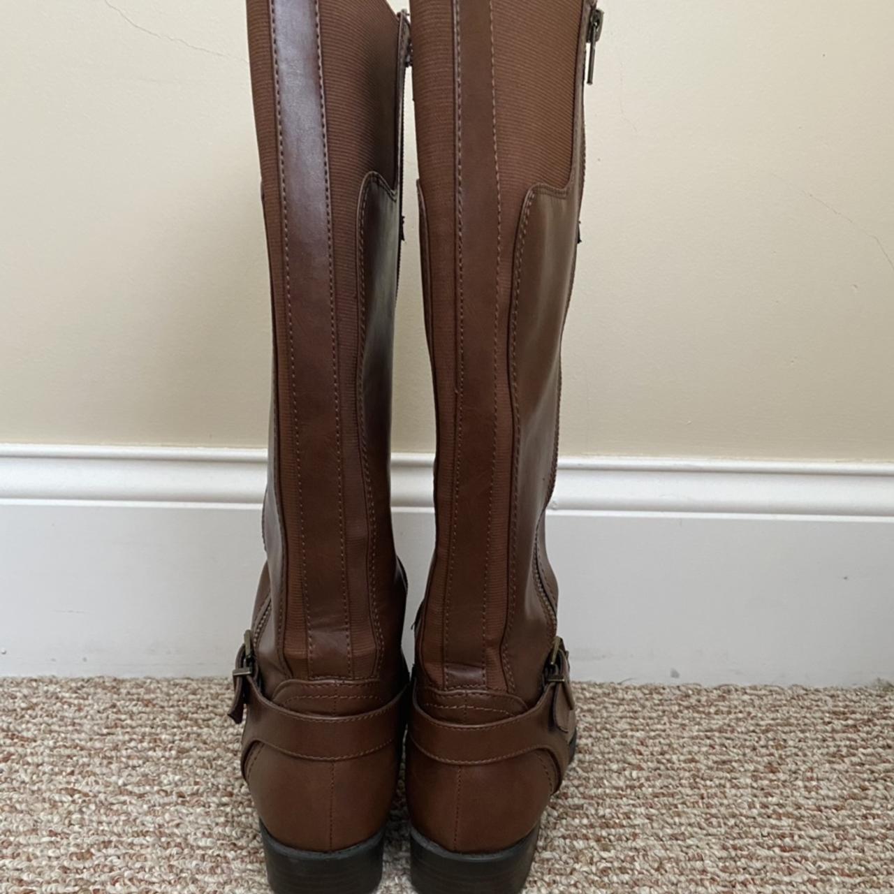 Target Women's Brown and Gold Boots (4)