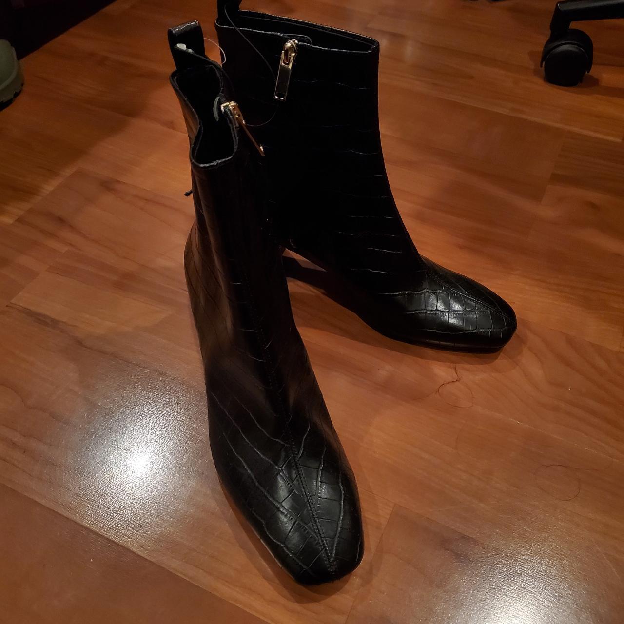 H&M Men's Black Boots Depop