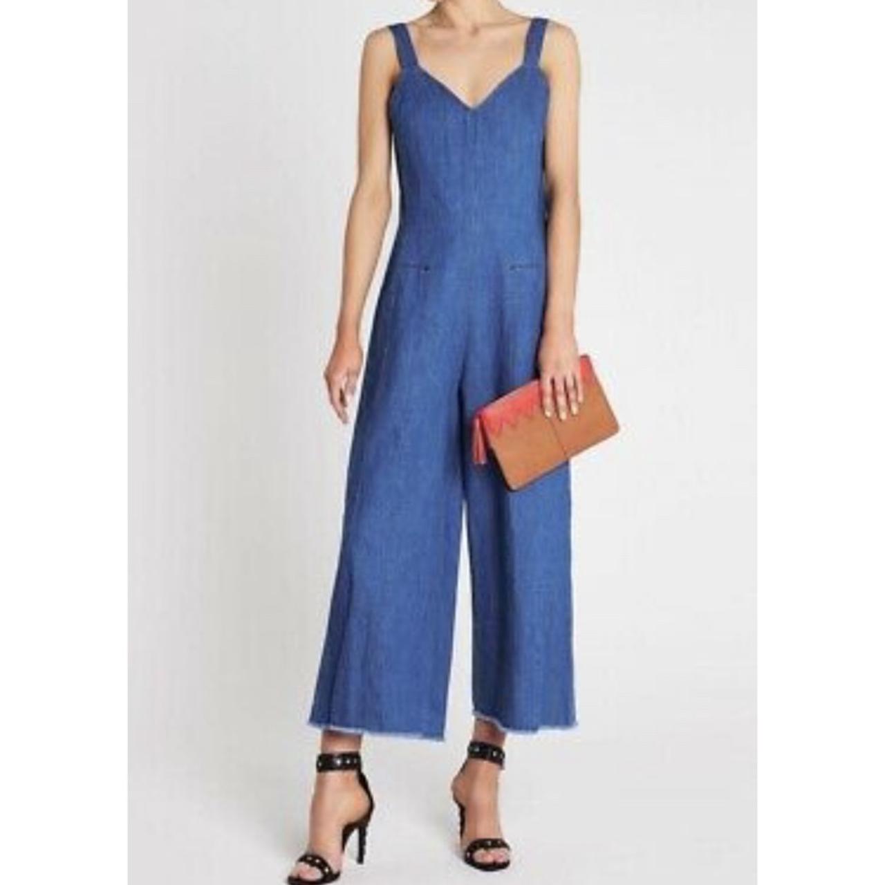 Sass and bide denim jumpsuit online