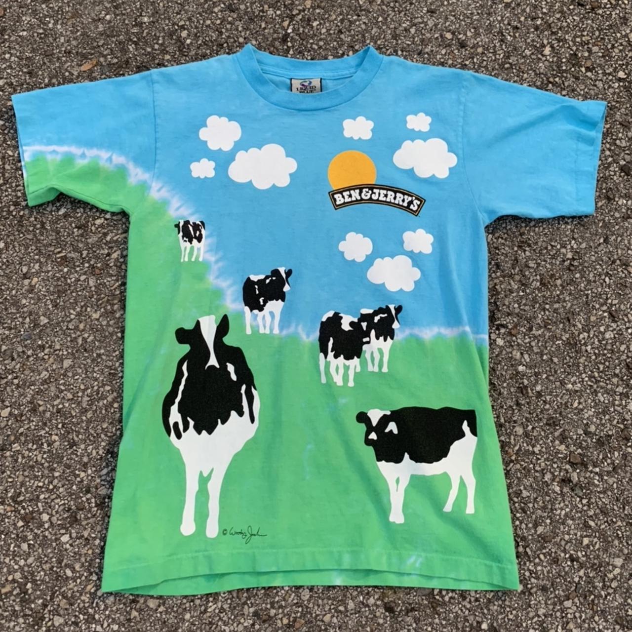 Liquid Blue Ben & Jerry's Tee Single stitch beauty... - Depop