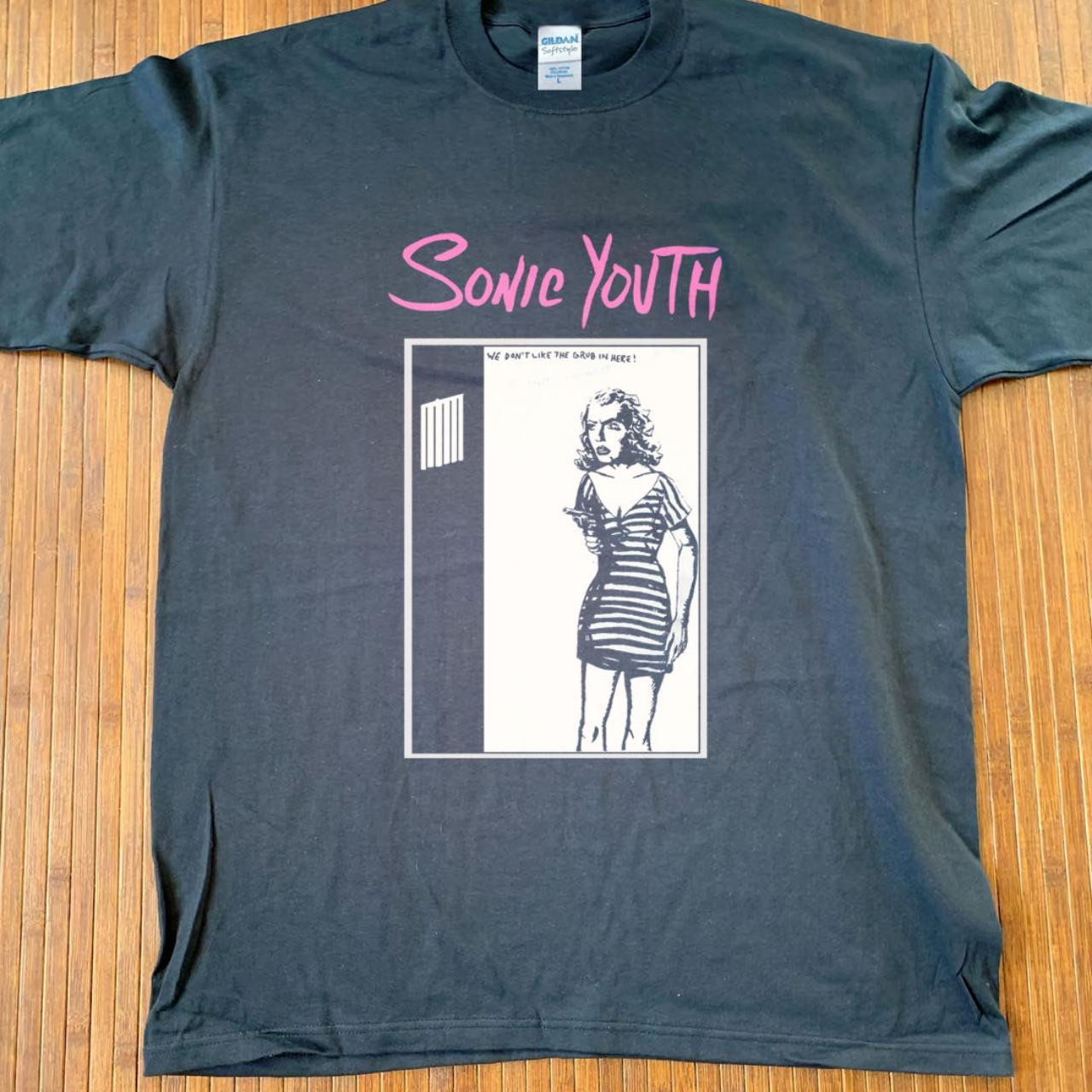 Sonic Youth Goo Alternative Punk Rock 1990 T-shirt... - Depop