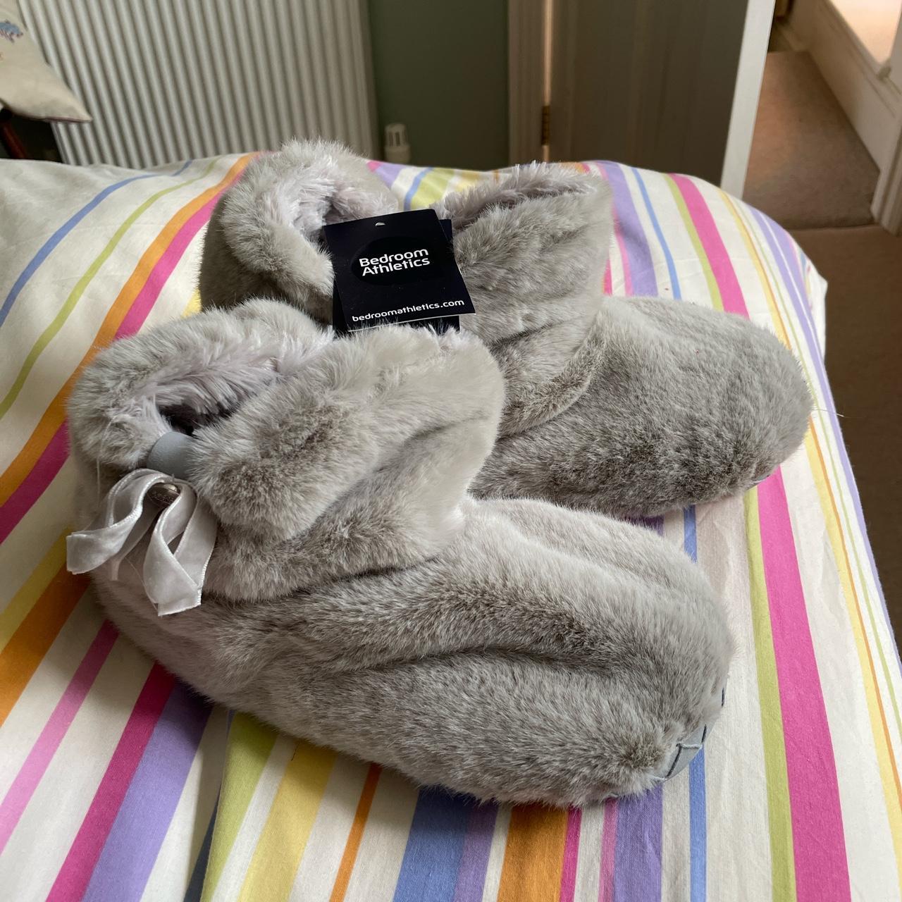 NEW Bedroom Athletics Slippers 78 Brand new grey... Depop