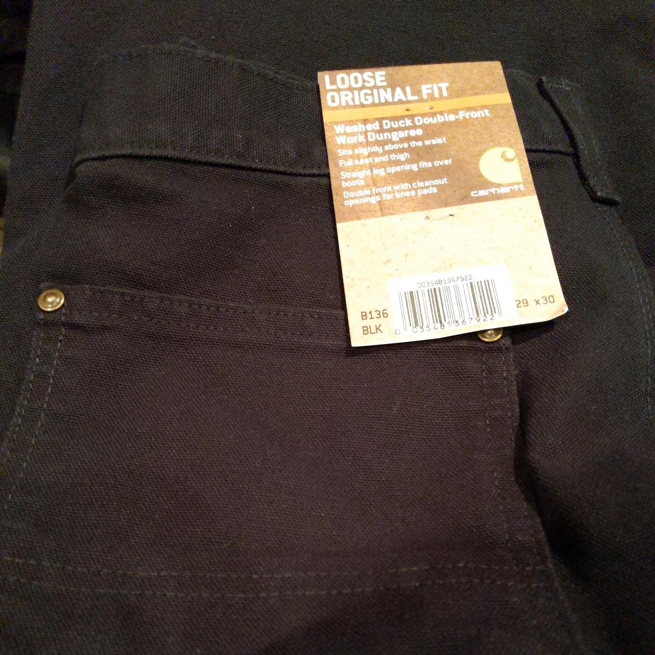 Carhartt Double Knee Duck Carpenter Pants... - Depop