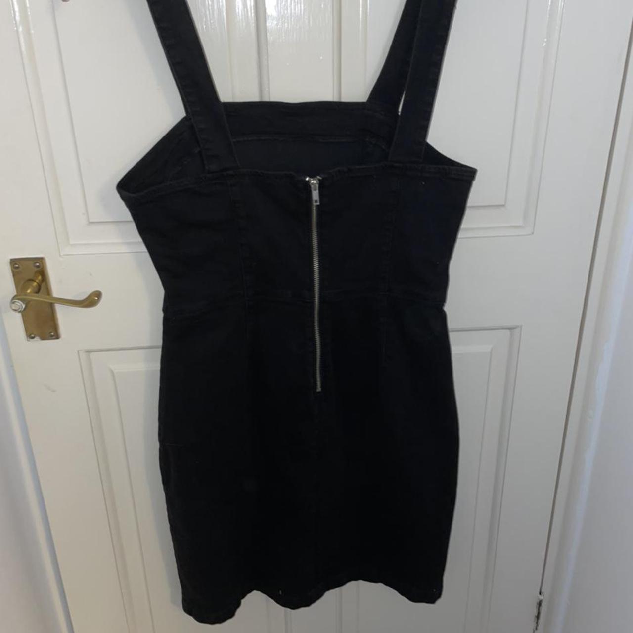 Brand new black denim dress Primark Size