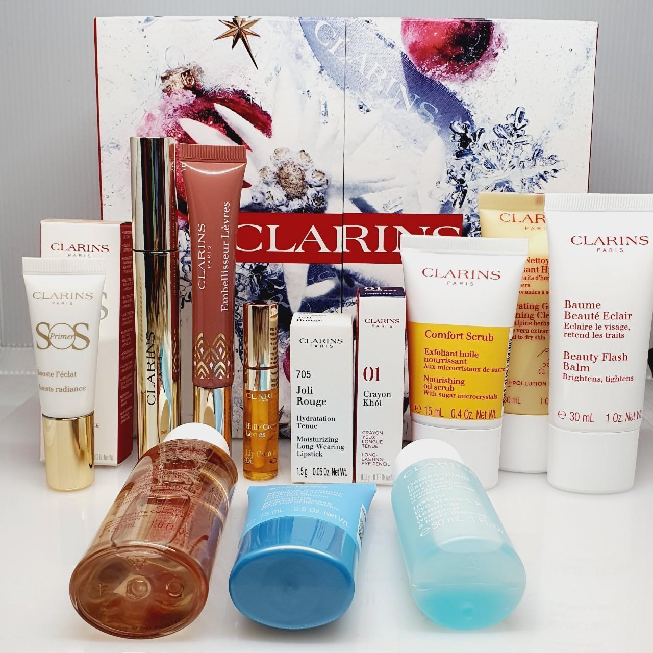 Clarins 12 Days Advent Calendar Gift Box Skincare... Depop