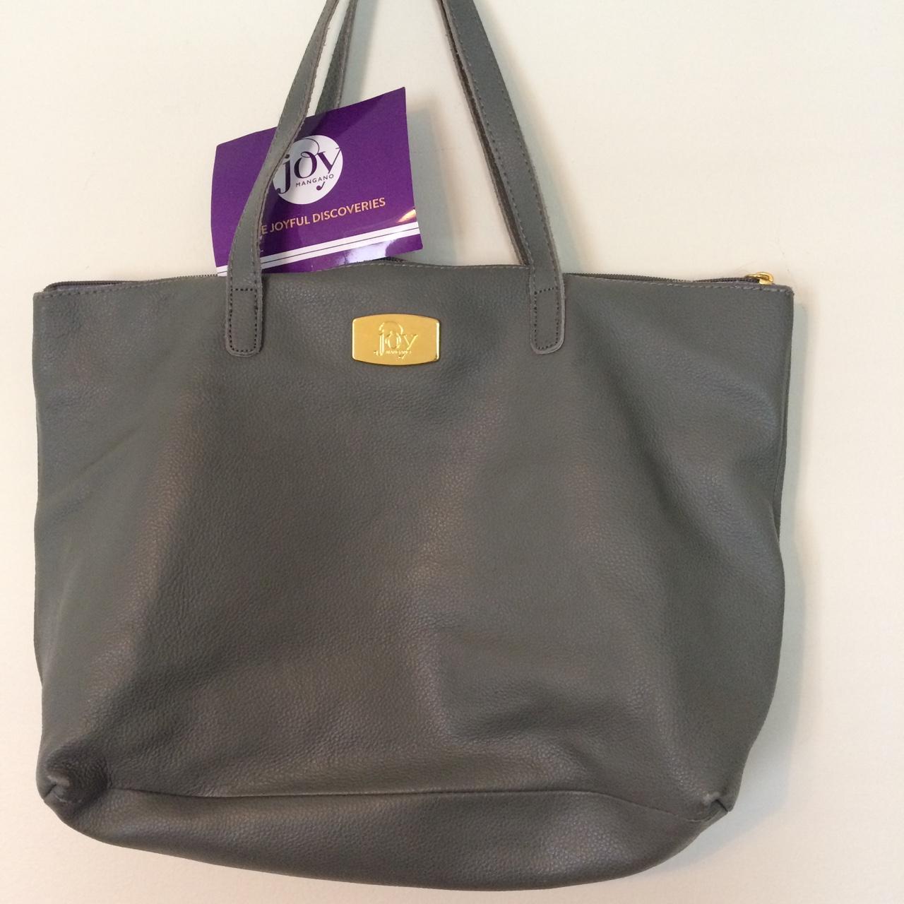 GENUINE #leather east/west shopping tote handbag