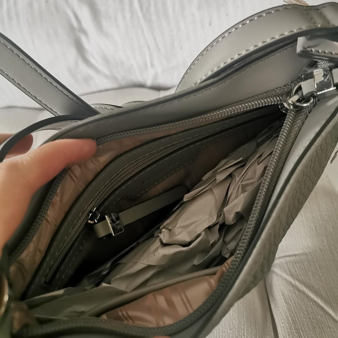 Grey Leather Fiorelli Cross body bag Brand new with... Depop