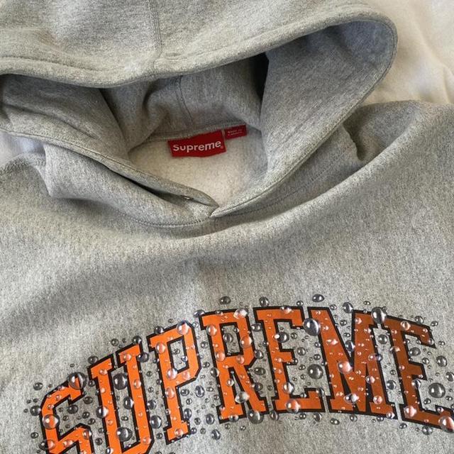 supreme raindrop hoodie