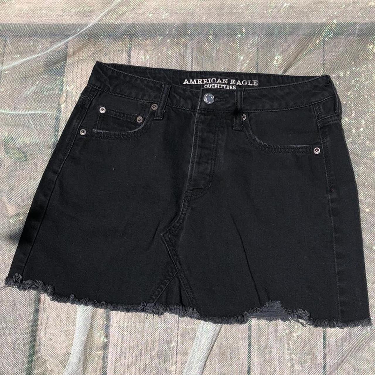 American Eagle black mini skirt 🖤 No zippers just... - Depop
