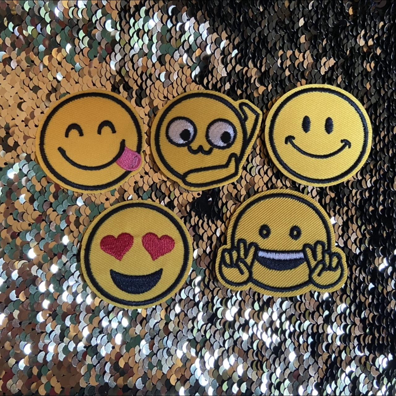 Emoji patches. Iron on or sew on. - Depop