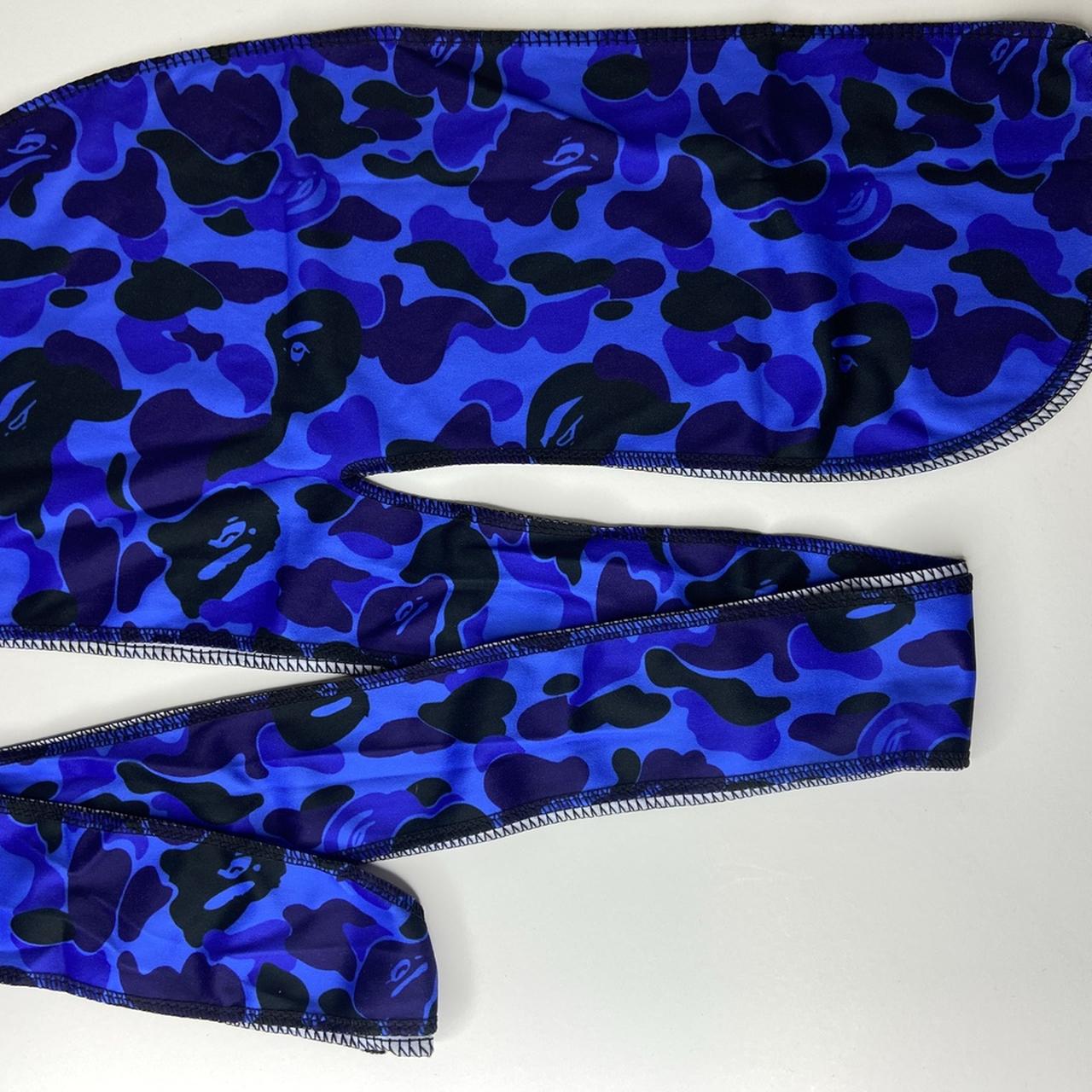 Blue Bape Durag - Depop