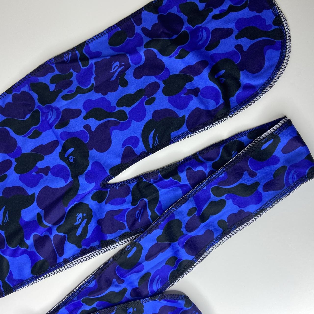 Blue Bape Durag - Depop