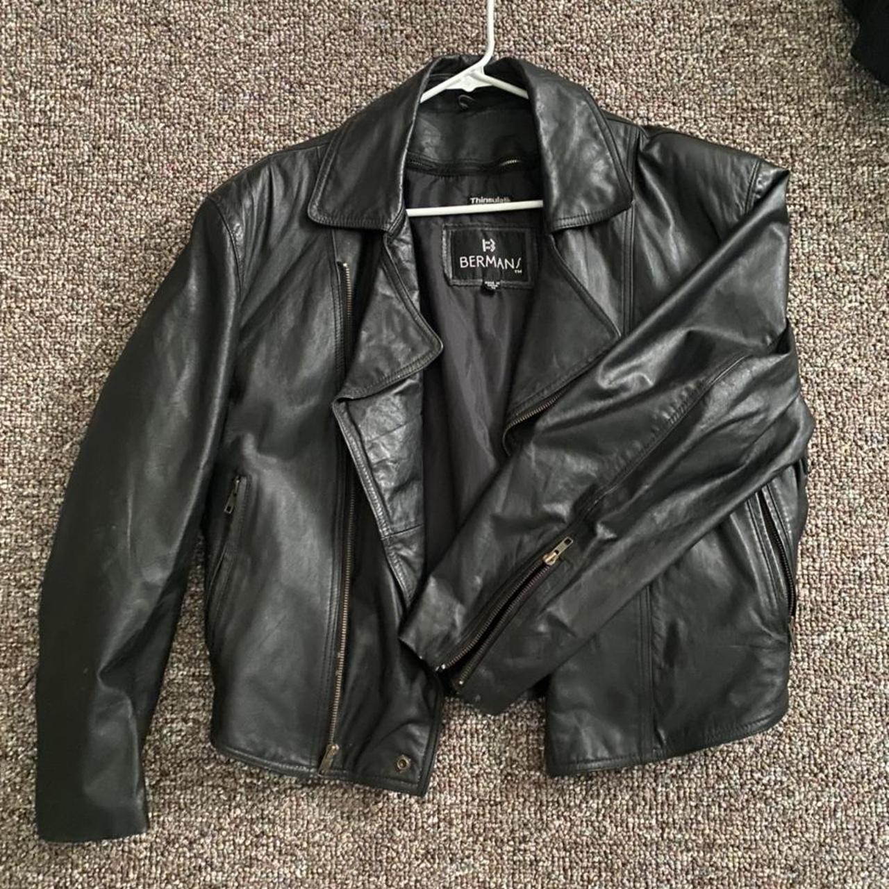 Product Image 1 - Bermans thinsulate Leather Jacket 
Never