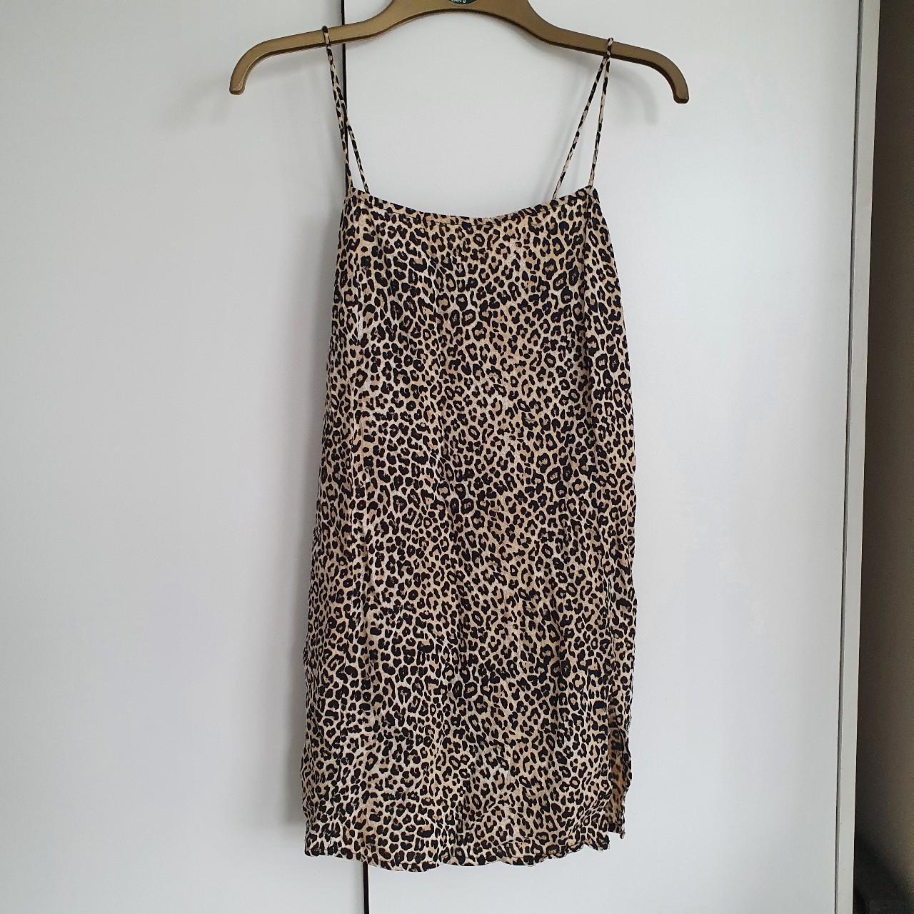 Motel rocks leopard print slip dress size XS. Worn a... - Depop