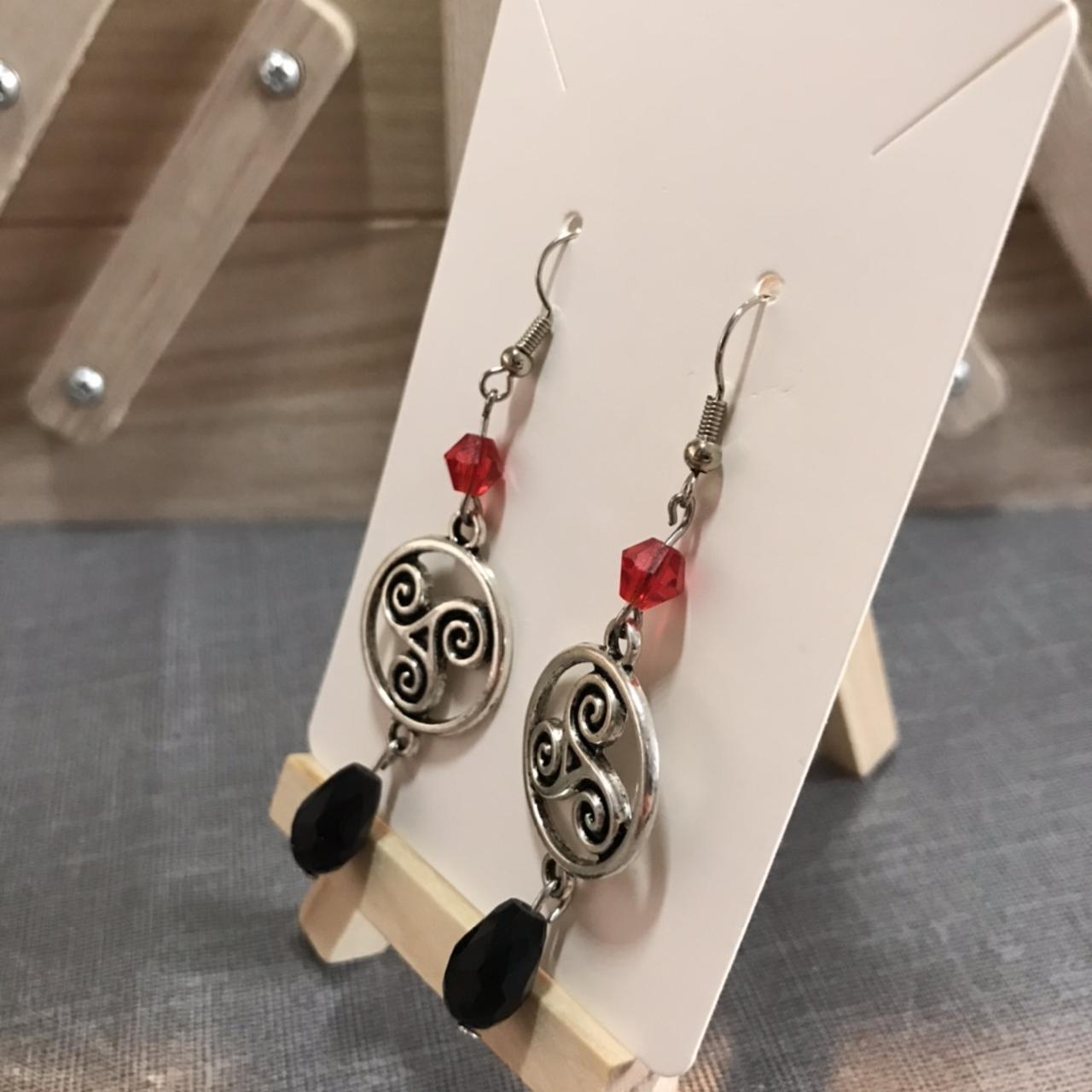 Women's Silver and Red Jewellery (2)