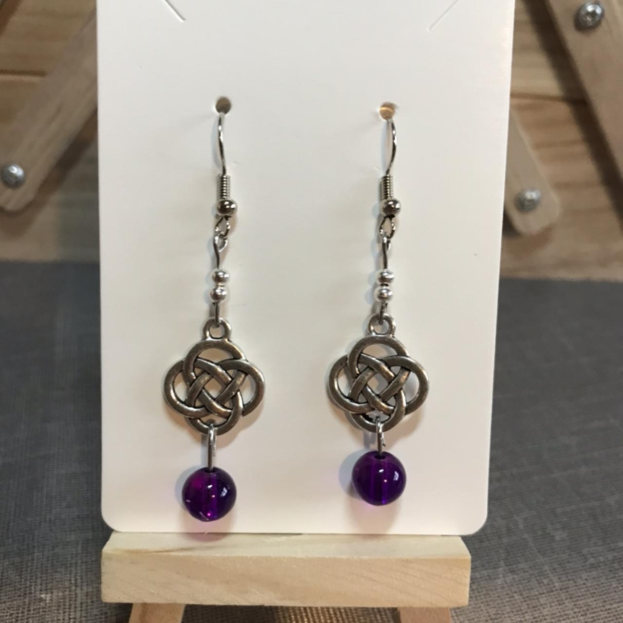 Women's Silver and Purple Jewellery