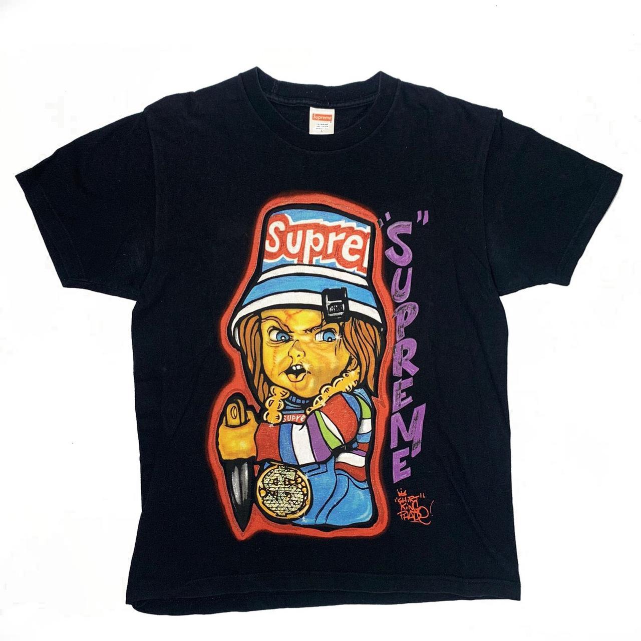 supreme chucky tee size medium released s s. Depop
